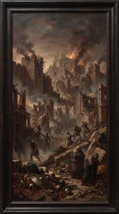 The City and the Sanctuary Destroyed