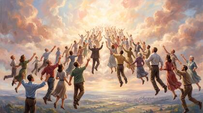 Believers Caught Up to Meet the Lord in the Air