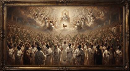 The Uncountable Multitude in White Robes