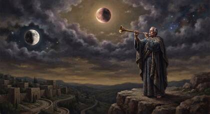 The Fourth Trumpet, a Third of the Sky Darkened
